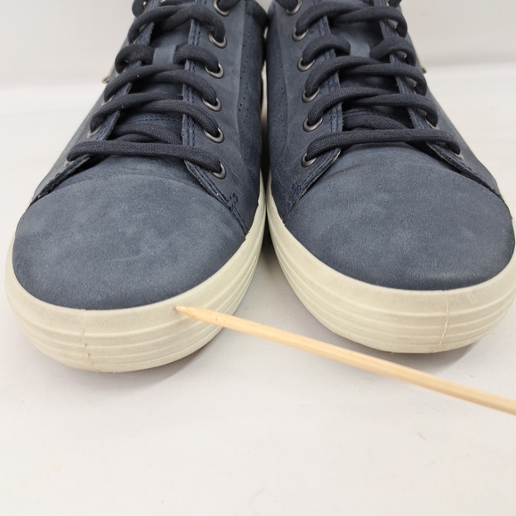 Ecco Casual Navy Blue Men's Sneakers Size 9 - Picture 16 of 16
